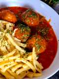 Boulettes de boeuf sauce tomate 🍅 aux oignons en cocotte😃
