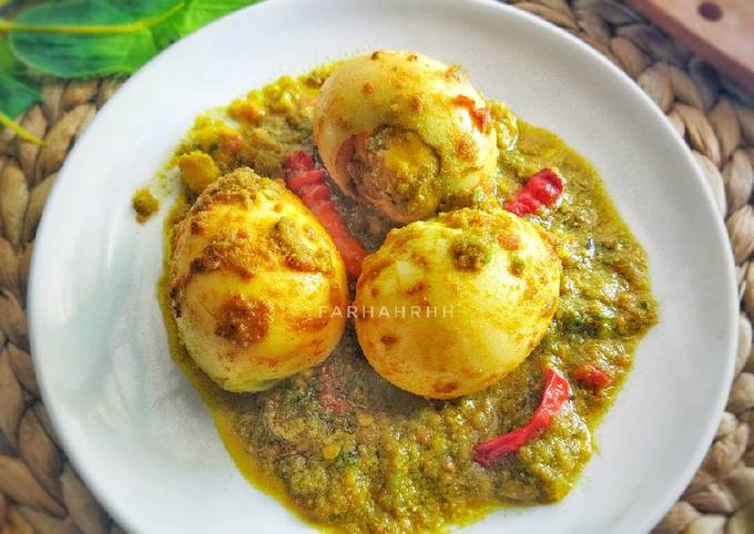 Yuk intip, Bagaimana cara bikin Telur Kunyit Terasi DEBM  istimewa