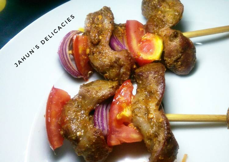 Gizzard on a stick