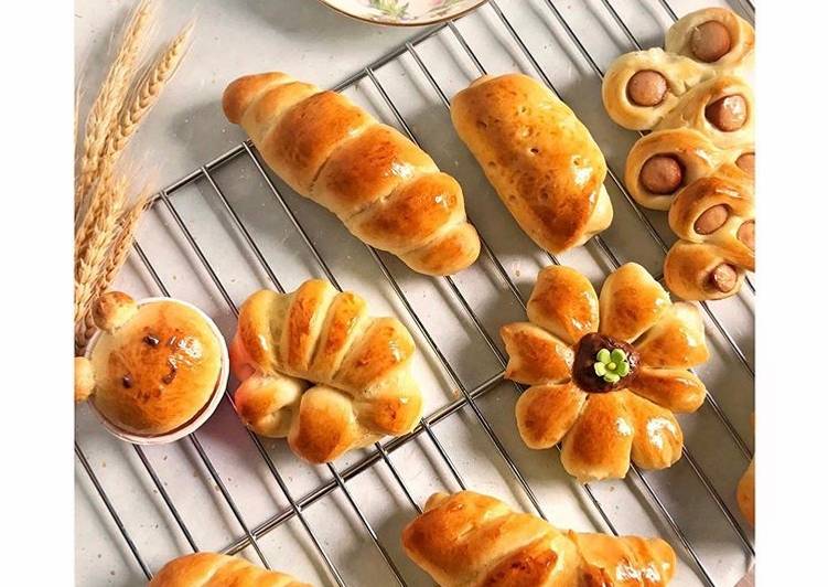 Cara membuat Roti manis (basic roti manis) yang enak dan Mudah Dibuat