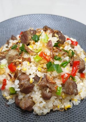 Foto resep #45 Homemade Nasi Goreng Dendeng Lemak ala Nasgor Tiarbah