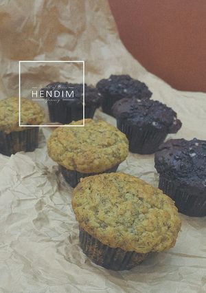 Hình của món Malibu banana muffins - Muffins chuối Malibu.