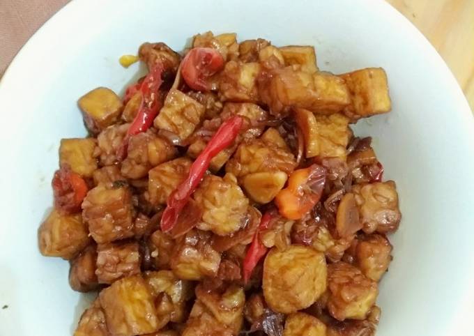 Orek Tempe Tahu Pedas Manis Gurih