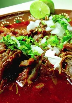 Una foto de Birria de res