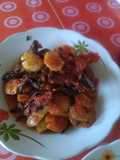 Balado Jengkol mix ikan salai selais kecil