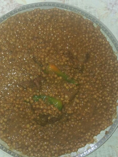 صورة لوصفة العدس بالقديد