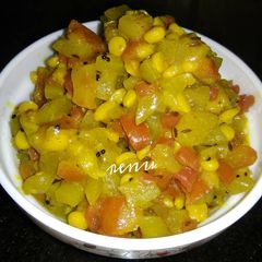 A picture of Lauki Ki Sabji.