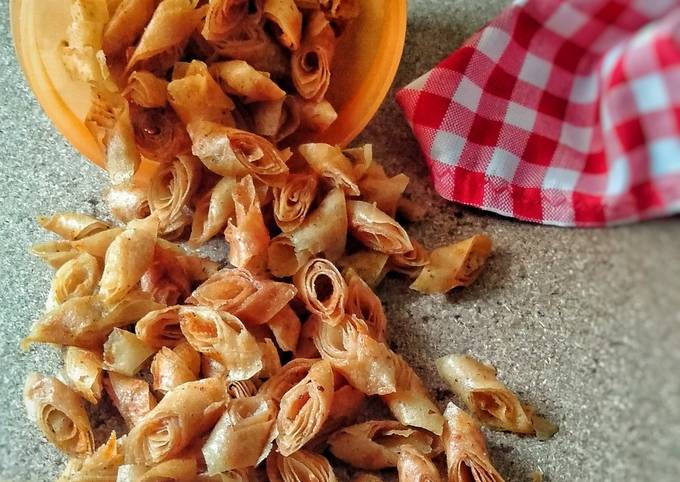 Resep Keripik Kulit Lumpia #BandungRecook2_MarletaAlwi yang Sempurna