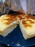 Tarta de queso al horno sin nata y sin leche