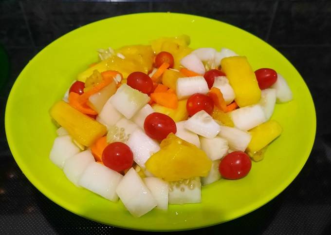 Resep Acar Sehat Segar, Bikin Ngiler