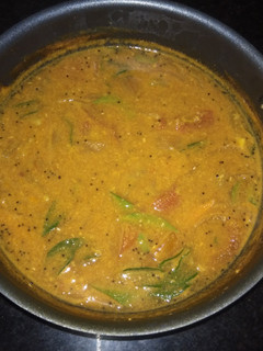 A picture of Arachuvitta Sambar.