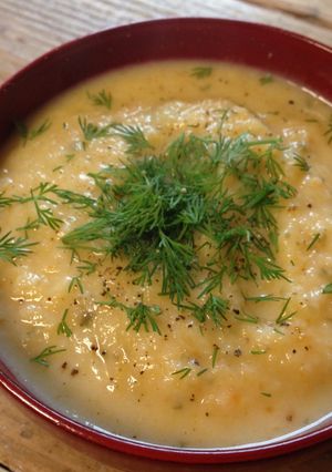 A picture of Carrot and Turnip Soup.