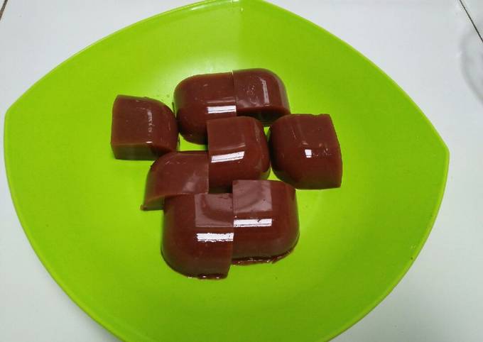 Puding coklat chocolatos