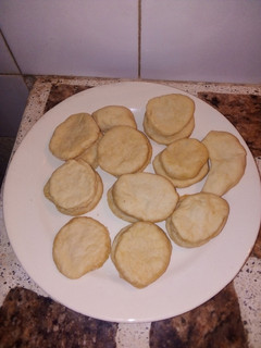 Una foto de Bizcochitos salados vegano