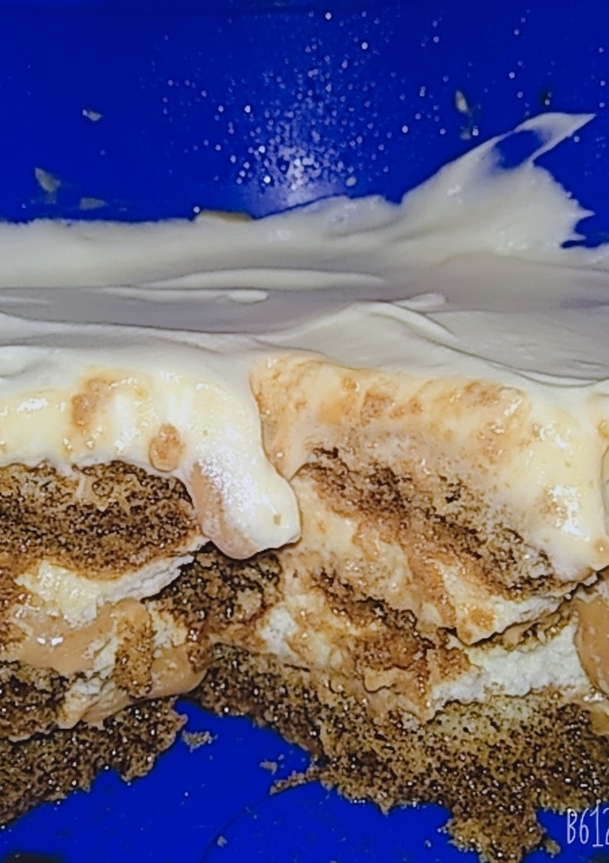 Una foto de Postre fácil de café y vainillas 👌