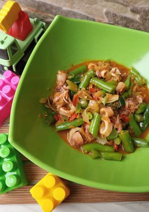 Foto resep Sambal cumi buncis