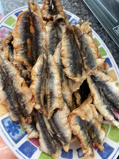 Una foto de Boquerones fritos