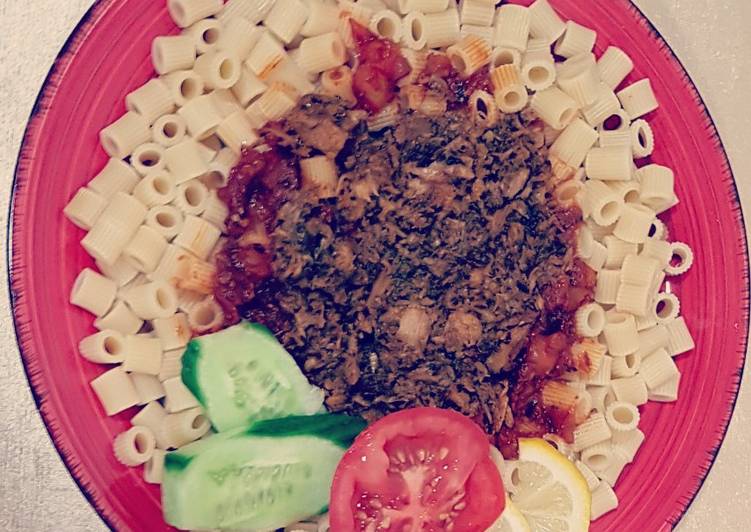 معكرونة بالتونا على طريقتي ❤😊