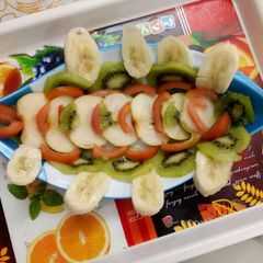 A picture of Fruit plate.