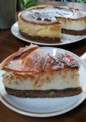Foto resep Eggless Cheesecake
