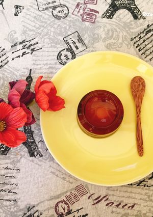 Hình của món Đông Sương Nhân Flan.