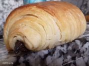 A picture of chocolate croissant