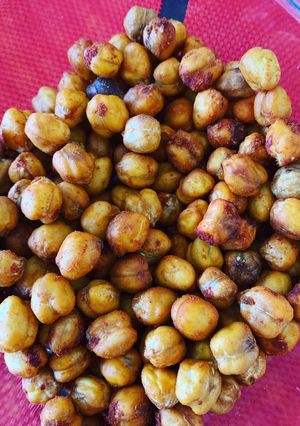 Une photo de Pois chiches grillés