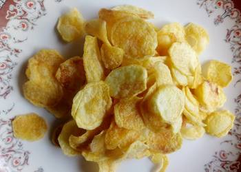 How to Cook Perfect Home made potato crisps
