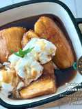 Penjan Ubi Kayu Aiskrim Kelapa