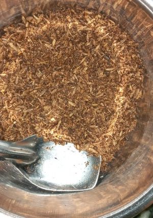 A picture of Tempting flavor ingredient fried Cumin seeds.