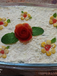 عکسی از دستور سالاد الویه