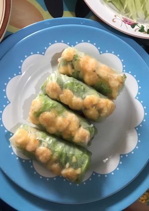 Foto resep Rice paper roll (vietnam)🌯