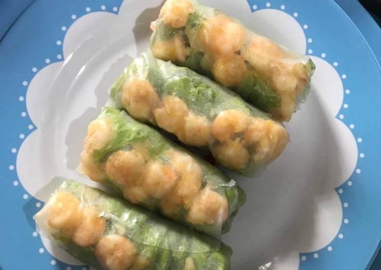 Resep Rice paper roll (vietnam)🌯, Lezat Sekali