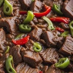 A picture of Ultimate Slow Cooker Pepper Steak.