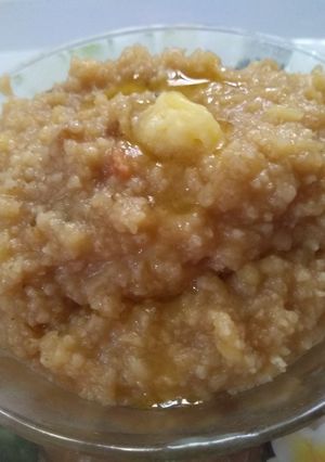 திணை இனிப்பு பொங்கல் / thinai pongal recipe in tamil செய்முறை முக்கிய புகைப்படம்