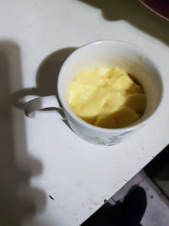 Una foto de Flan de taza en microondas