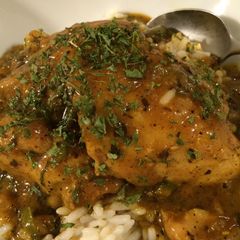 A picture of Curry Chicken Thighs.