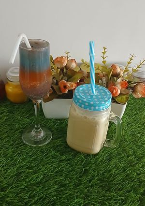 A picture of Chocolate cold coffee shake.