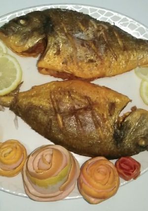 A picture of Crispy Fish fry Dhaba style.