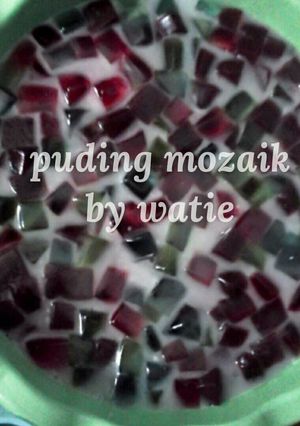 Foto resep Puding mozaik