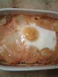 Lasagna de carne y papas sin queso