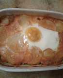 Lasagna de carne y papas sin queso