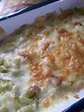 Sig's Creamy Cheesy Leeks and Bacon