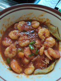 Foto resep Udang Saus Padang