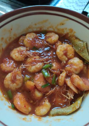 Foto resep Udang Saus Padang