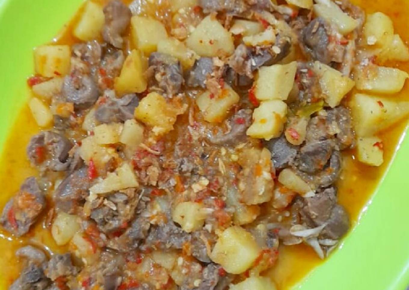 Sambel Goreng Kentang Ampela ✅