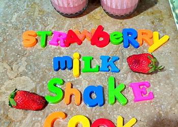 Easiest Way to Make Yummy Strawberry milkshake