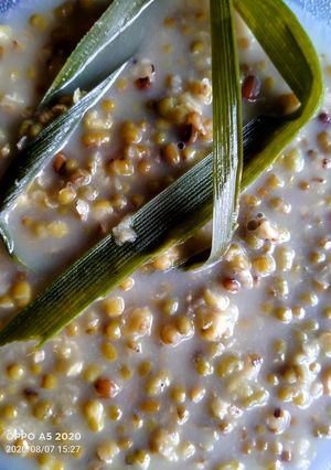 Foto resep Kolak kacang hijau metode 5.30.7 irit gas 😁