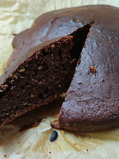 Una foto de Bizcocho de chocolate saludable
