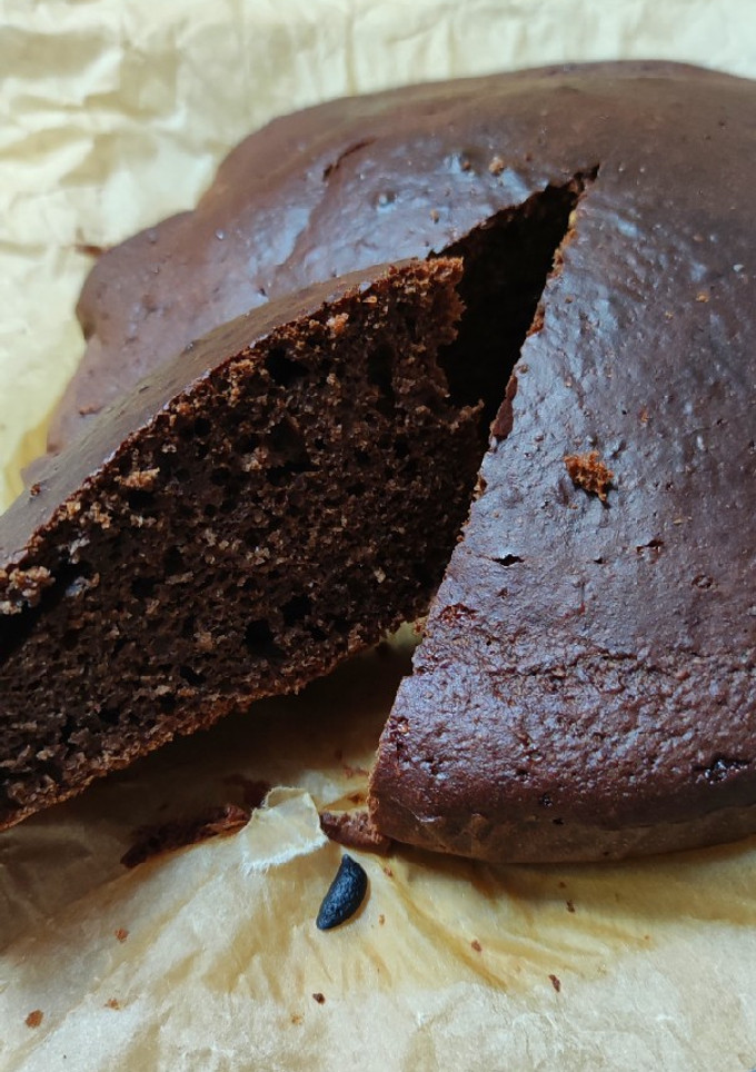 Una foto de Bizcocho de chocolate saludable